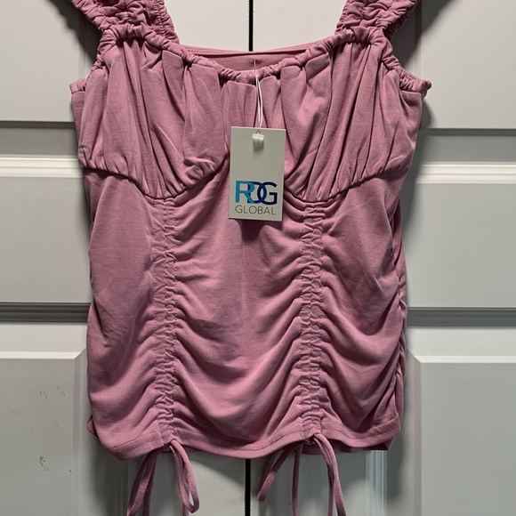 Fashionable stretch ruched corset top - Picture 5 of 8